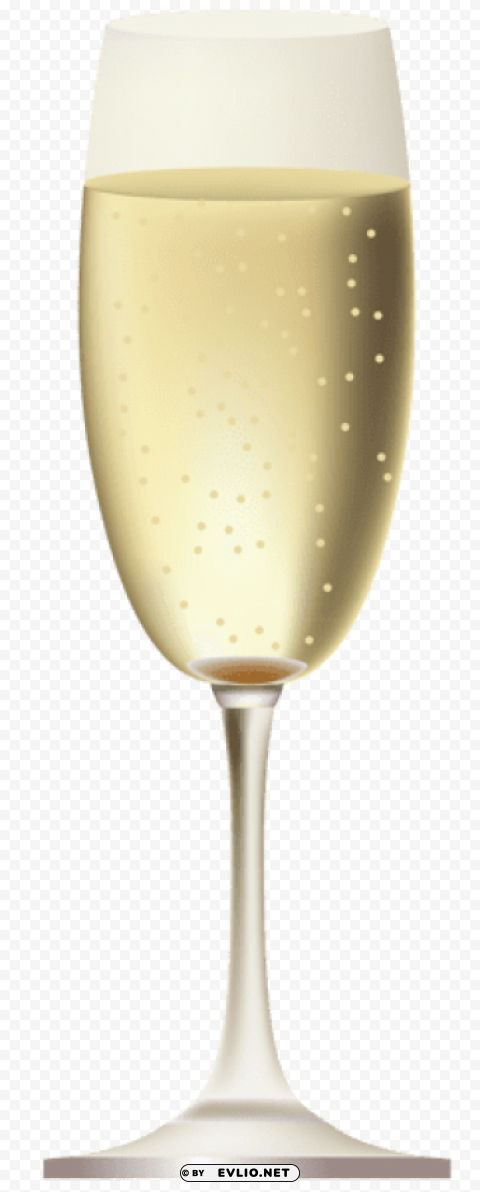 champagne glass Isolated Object with Transparent Background PNG