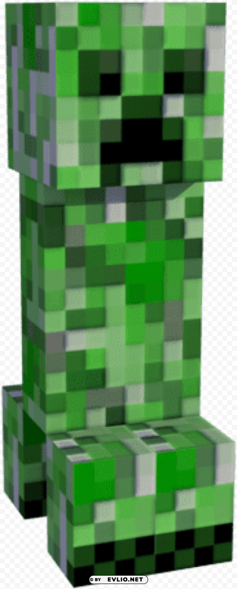 minecraft creeper PNG Graphic Isolated with Clarity