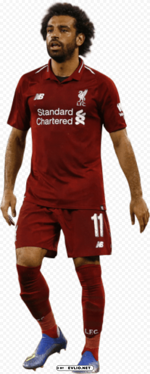 Download mohamed salah Isolated Artwork on Transparent Background png images background ID 40c1e6bf