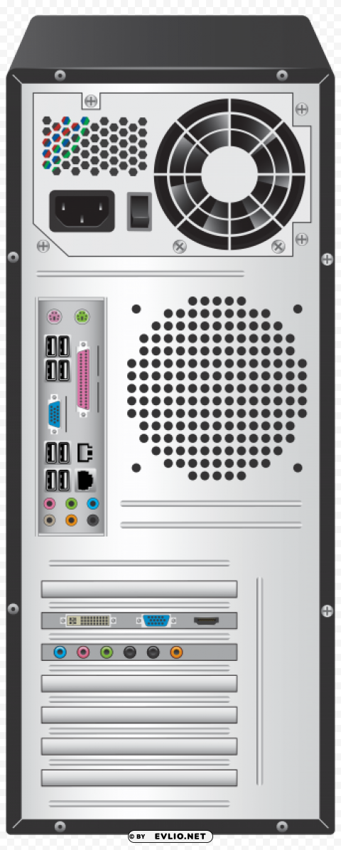 standard computer case back PNG no watermark clipart png photo - 6de417ff