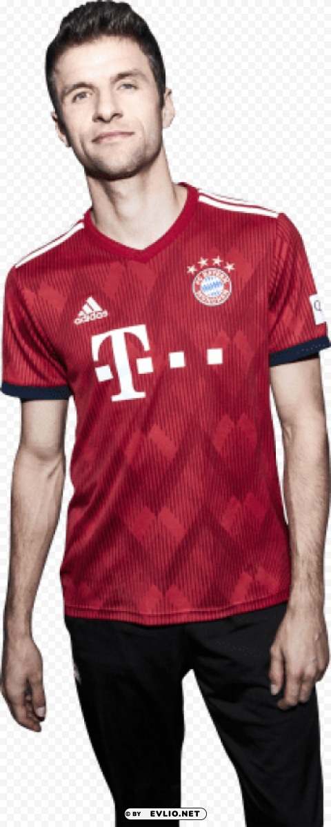 thomas muller Clean Background Isolated PNG Graphic Detail