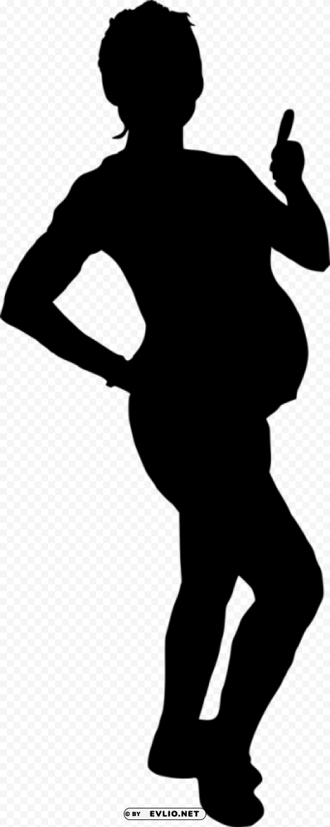 pregnant woman Silhouette PNG images with no watermark