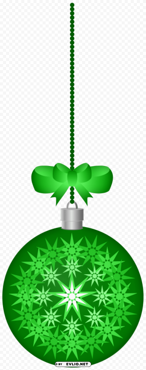 christmas ball green transparent HighResolution Isolated PNG with Transparency