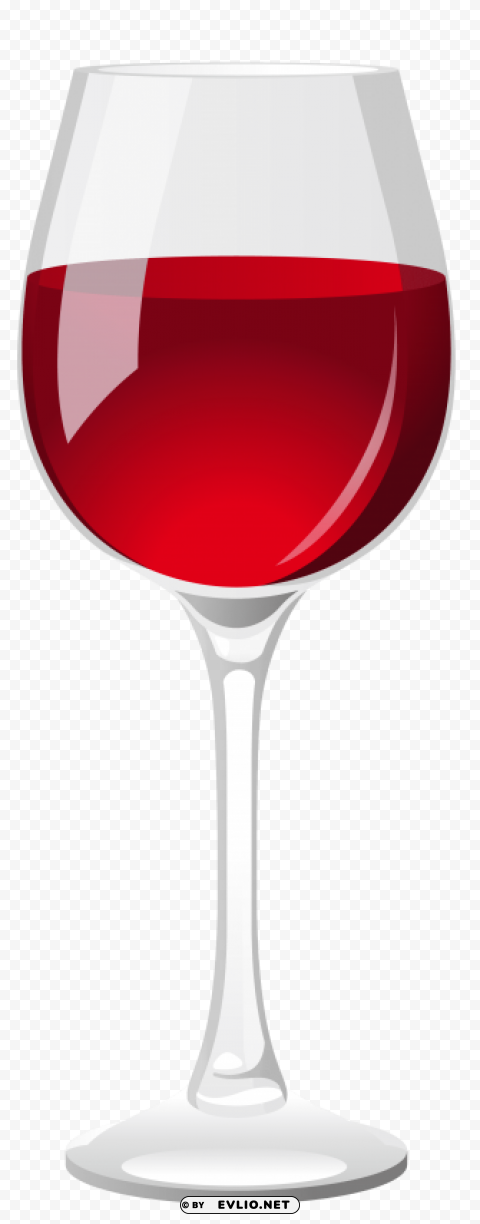 red wine glass PNG Image with Transparent Isolated Graphic Element