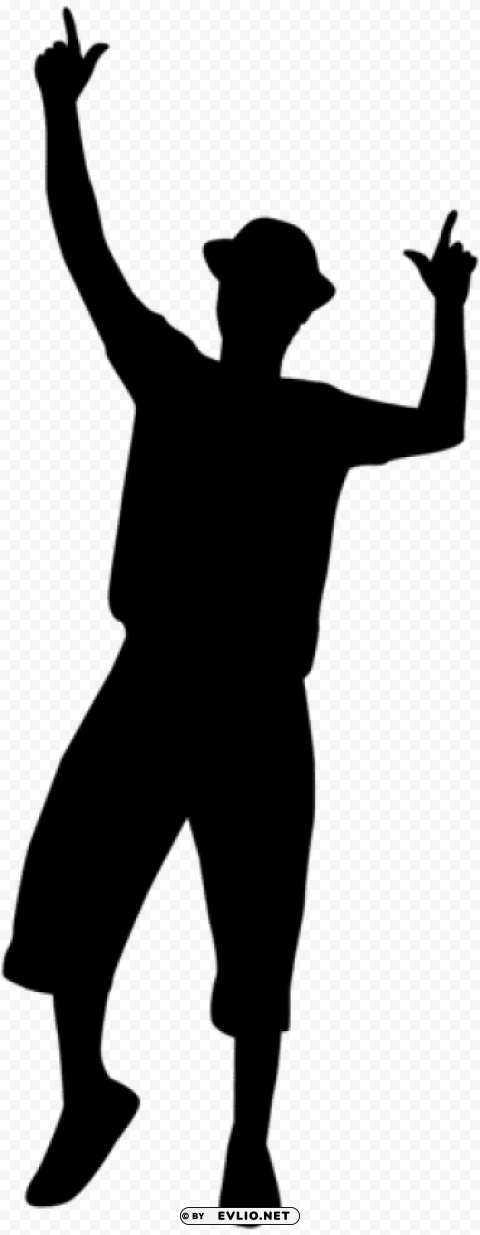 Dancing Man Silhouette High-definition Transparent PNG