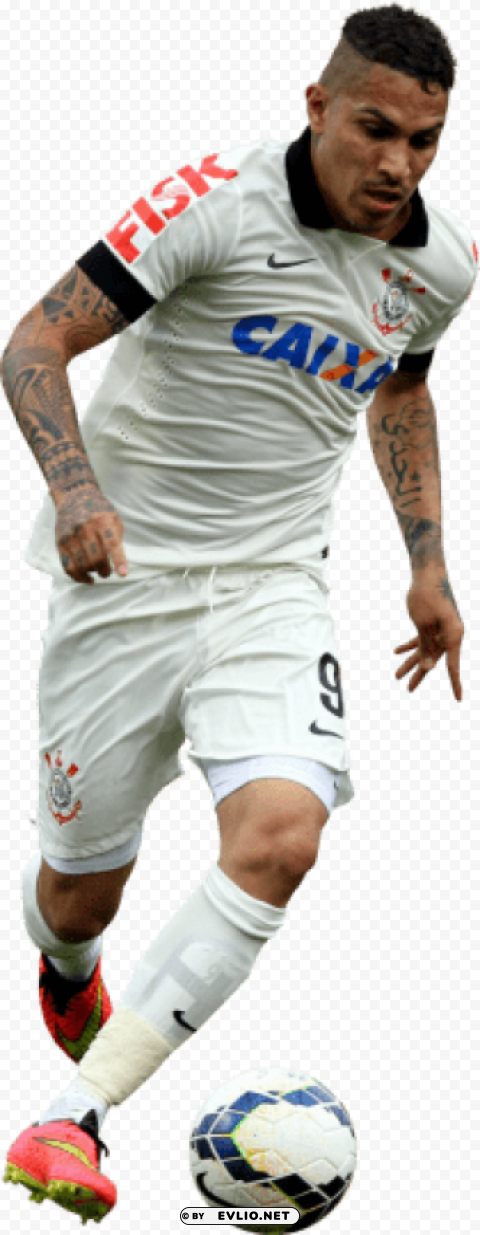 paolo guerrero Transparent PNG Artwork with Isolated Subject
