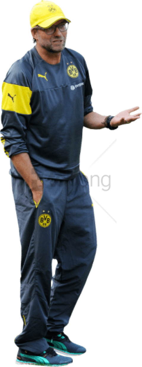 jürgen klopp Isolated PNG Element with Clear Transparency