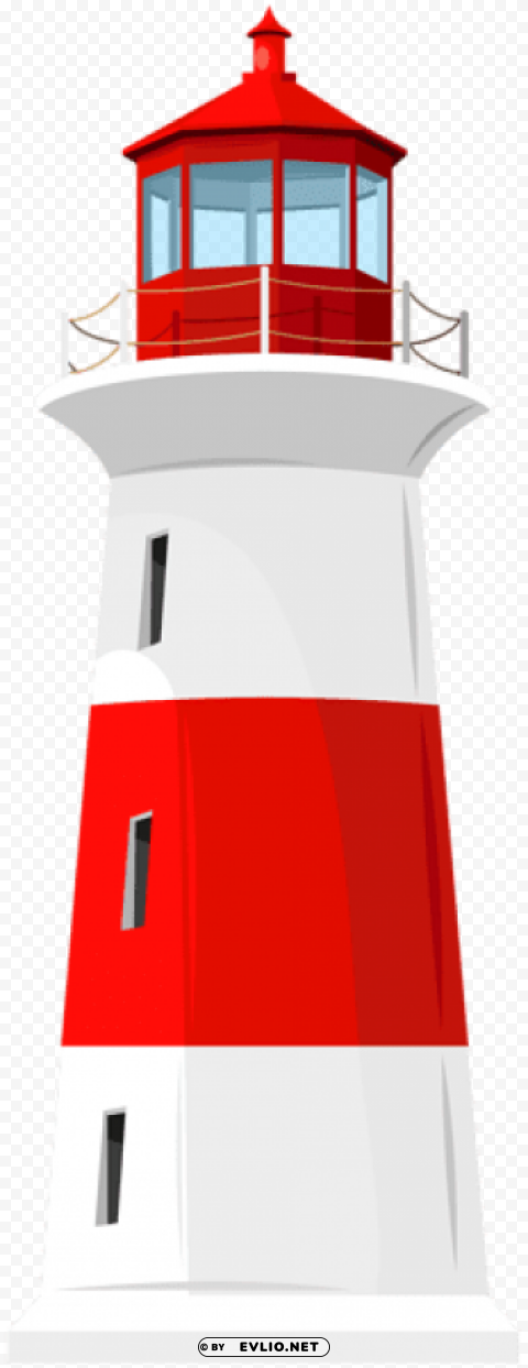 lighthouse Isolated Artwork on HighQuality Transparent PNG