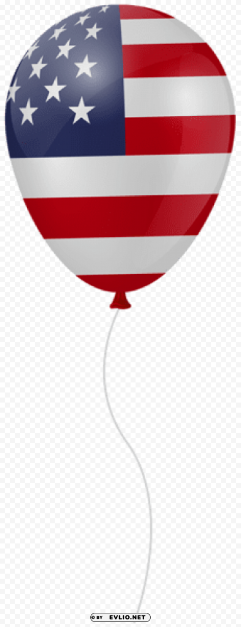 usa balloon transparent PNG images for mockups