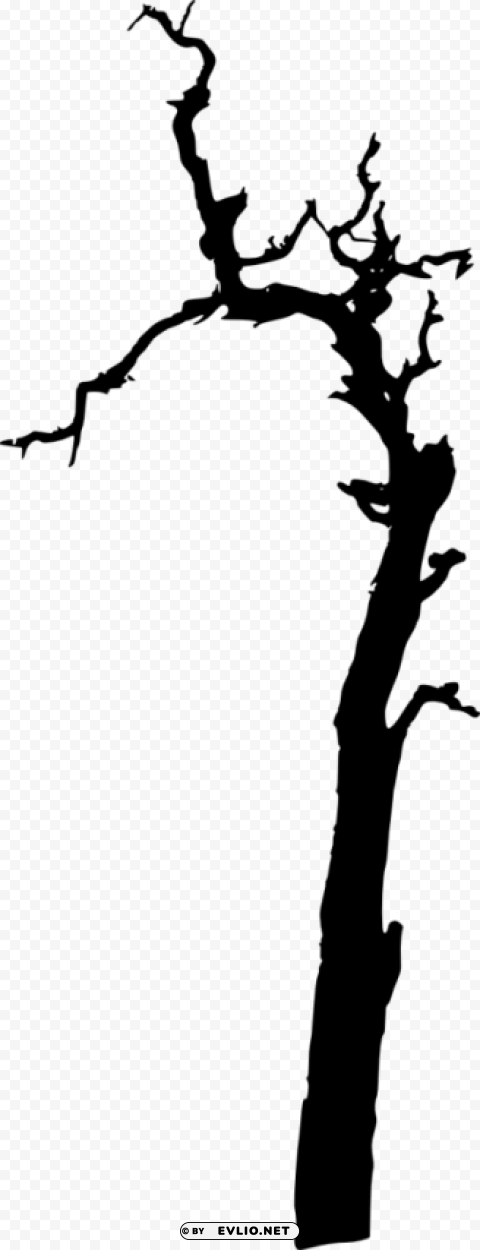 dead tree silhouette PNG images free