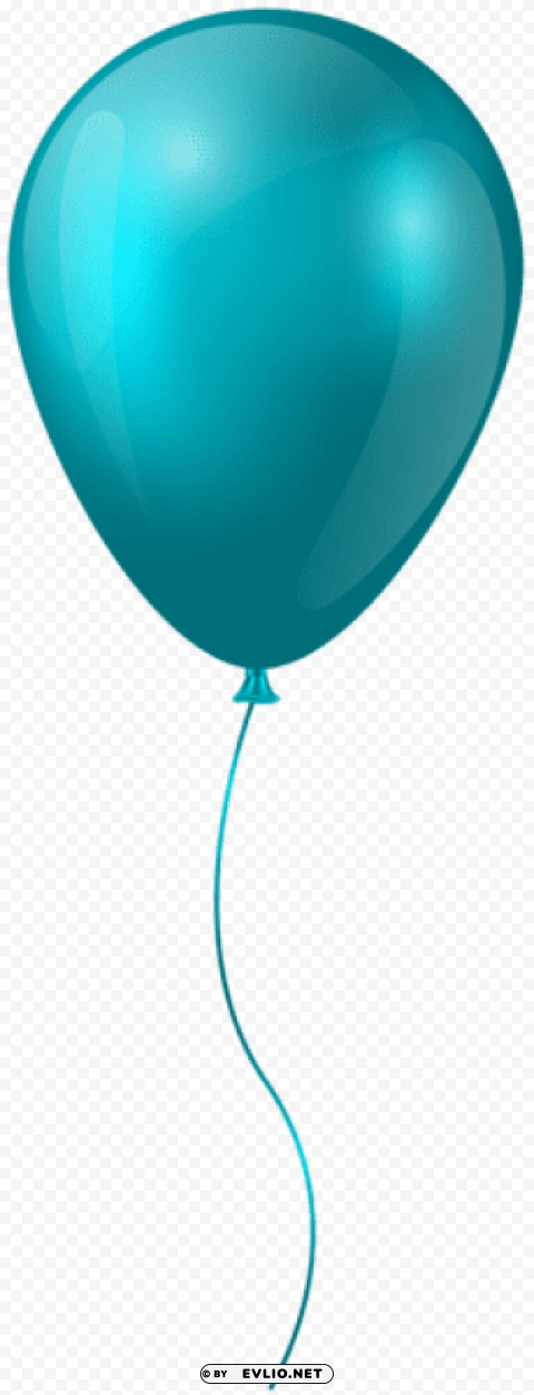 Blue Balloon PNG Transparent Vectors