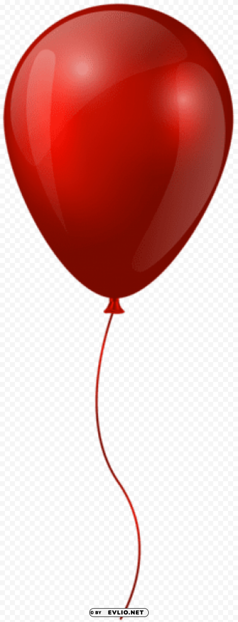 Red Balloon PNG Transparent Stock Images