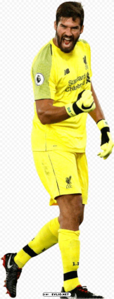 alisson becker Transparent Background Isolated PNG Icon