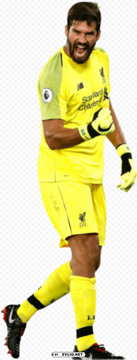 Alisson Becker Transparent Background Isolated PNG Icon