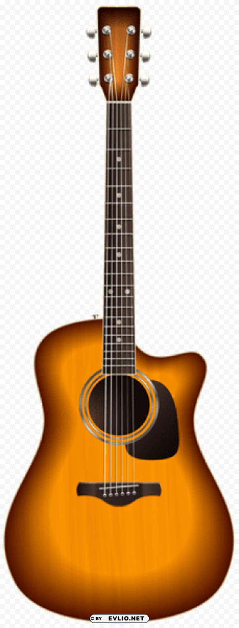 guitar Transparent PNG Isolated Illustration PNG image with transparent background - Image ID 19709ca4