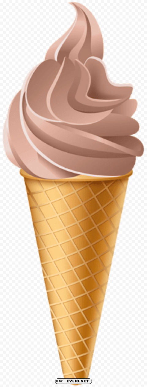 Ice Cream Transparent Background PNG Isolated Illustration