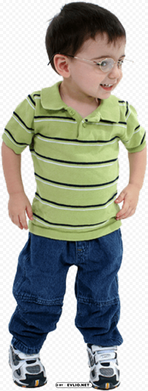 kid standing PNG Graphic with Isolated Transparency