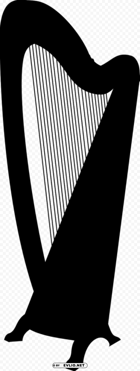 harp PNG with transparent background free