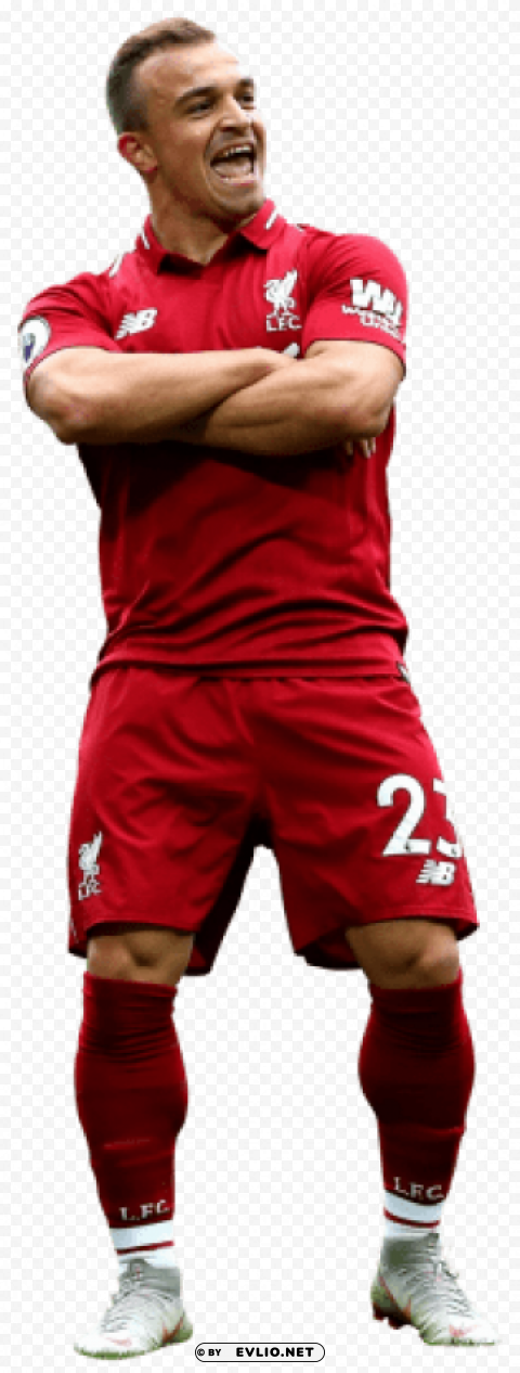 Xherdan Shaqiri PNG Files With Transparent Backdrop Complete Bundle