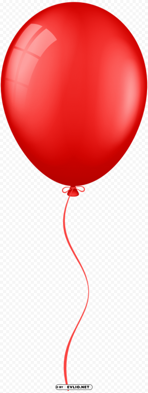 red balloon High Resolution PNG Isolated Illustration