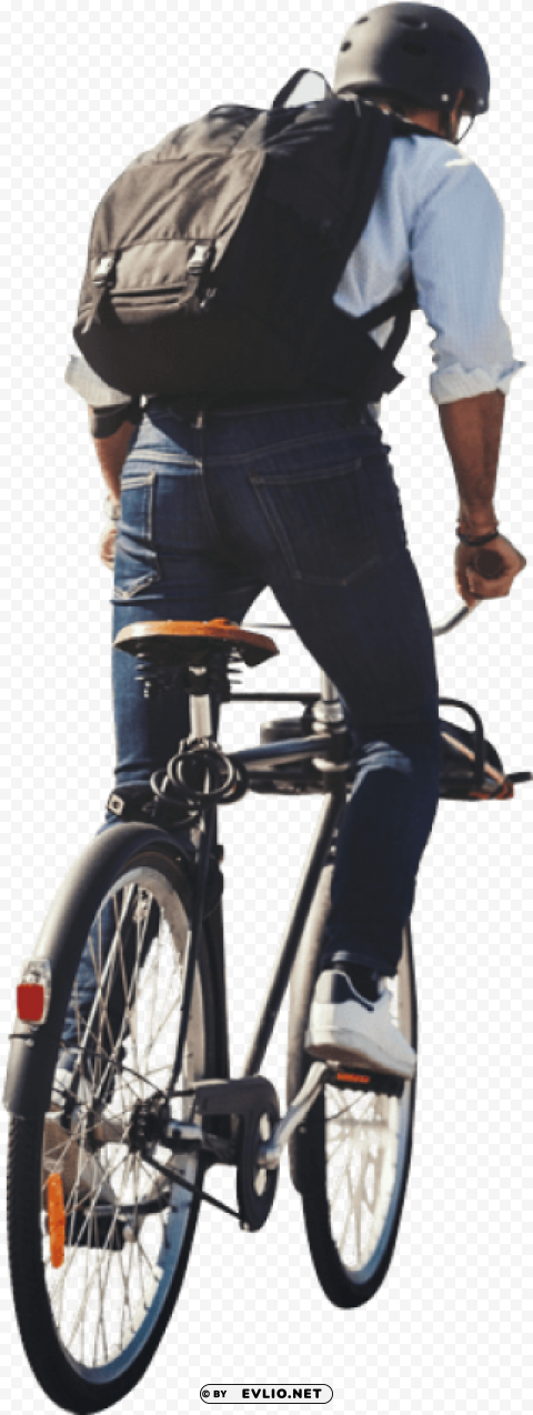 riding city bike Clear PNG pictures bundle