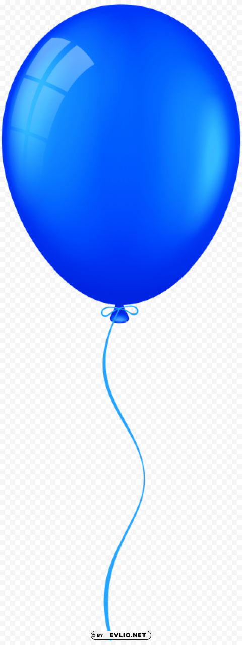 blue balloon PNG graphics with transparent backdrop clipart png photo - 33bb6d26