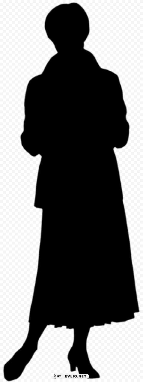 female silhouette PNG transparency