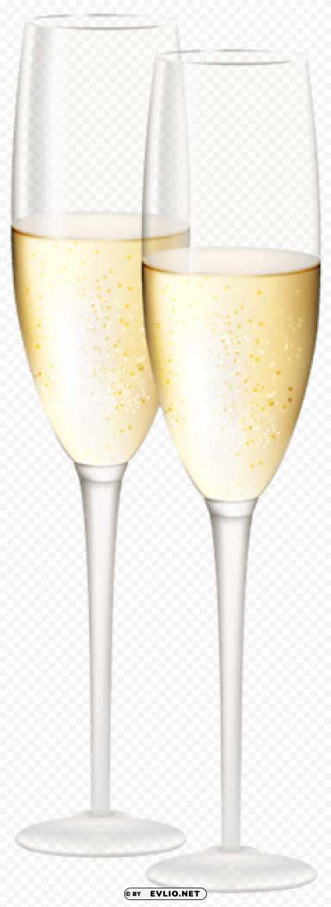 champagne glasses Isolated Character in Transparent PNG Format PNG images with transparent backgrounds - Image ID bc0b7a77