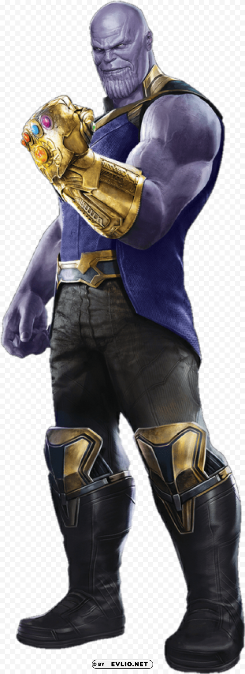 thanos infinity war Transparent PNG images set