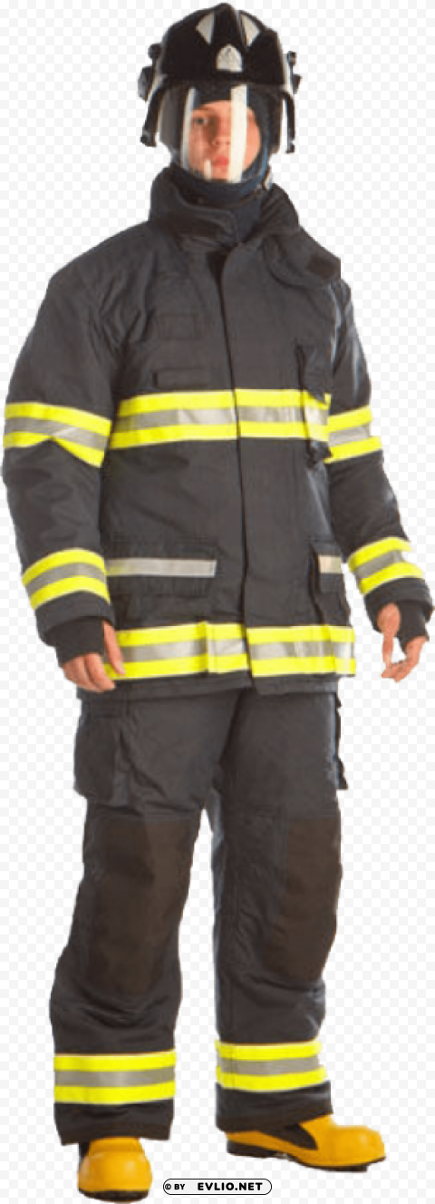 firefighter Isolated Icon with Clear Background PNG