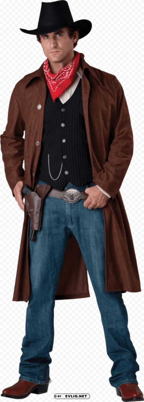 cowboy Isolated Graphic with Clear Background PNG