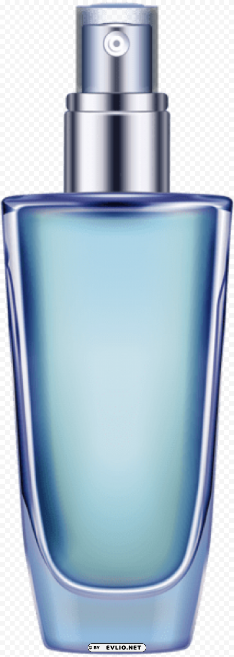 blue perfume transparent PNG with Transparency and Isolation