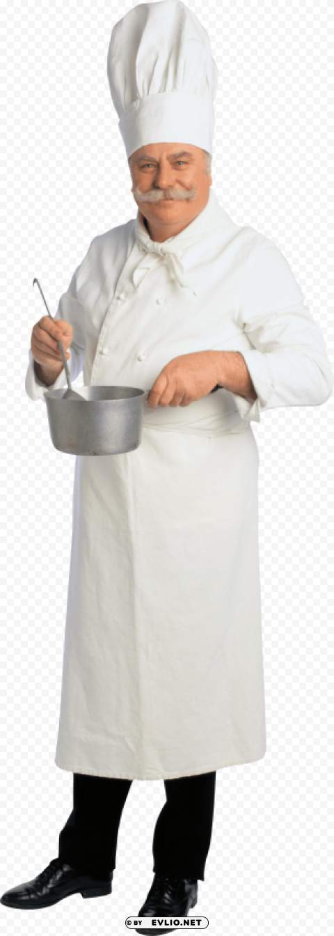 chef PNG with Transparency and Isolation