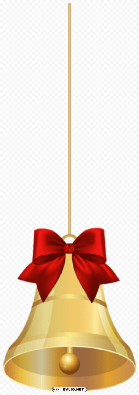 hanging christmas bell HighQuality Transparent PNG Element