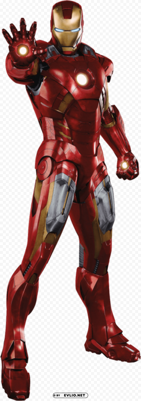 ironman flying Isolated Design Element on Transparent PNG