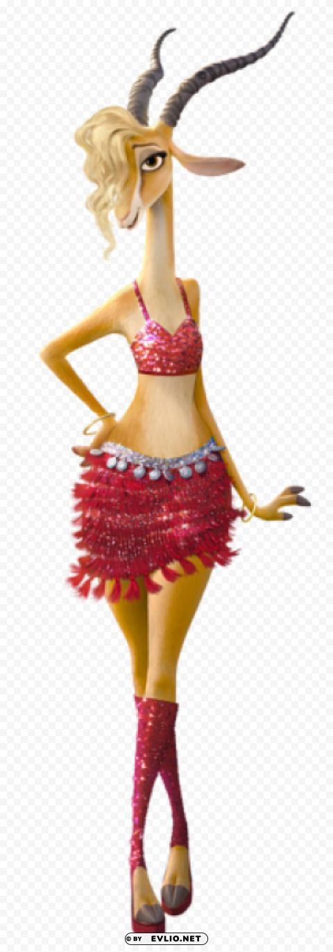 shakira zootopia disney transparent PNG images with no background needed