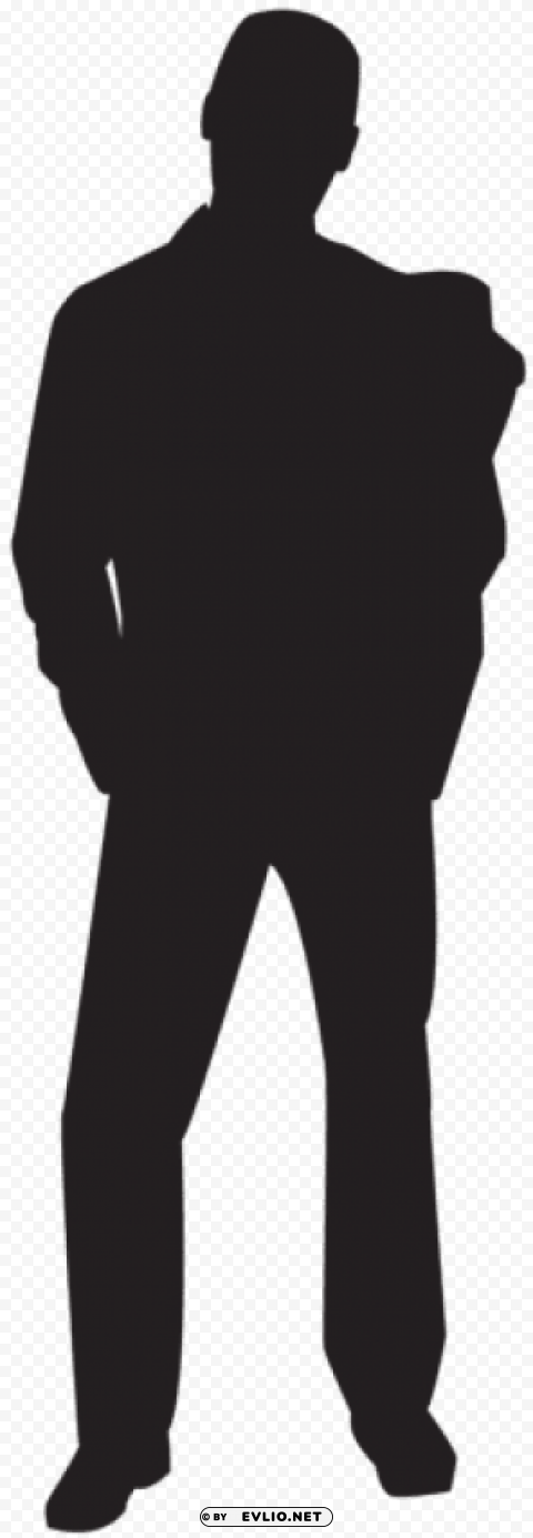 Transparent man silhouette Free PNG download PNG Image - ID de1906c8