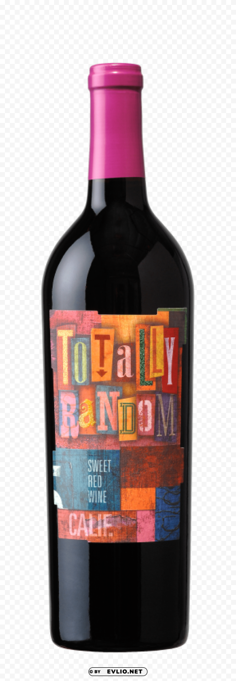 Totally Random Bottle PNG Cutout