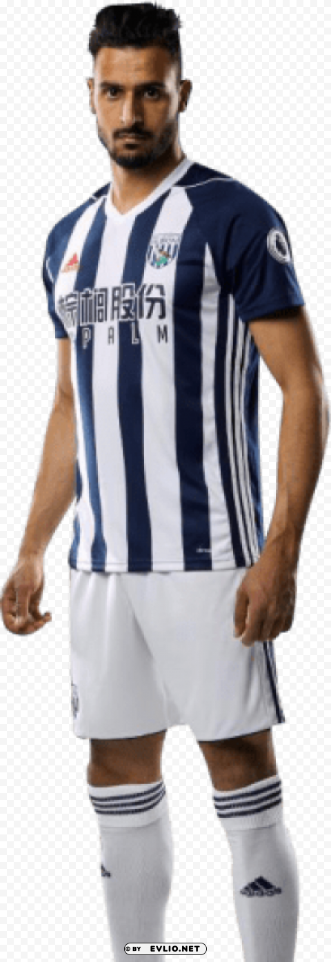 Nacer Chadli PNG Isolated Illustration With Clarity