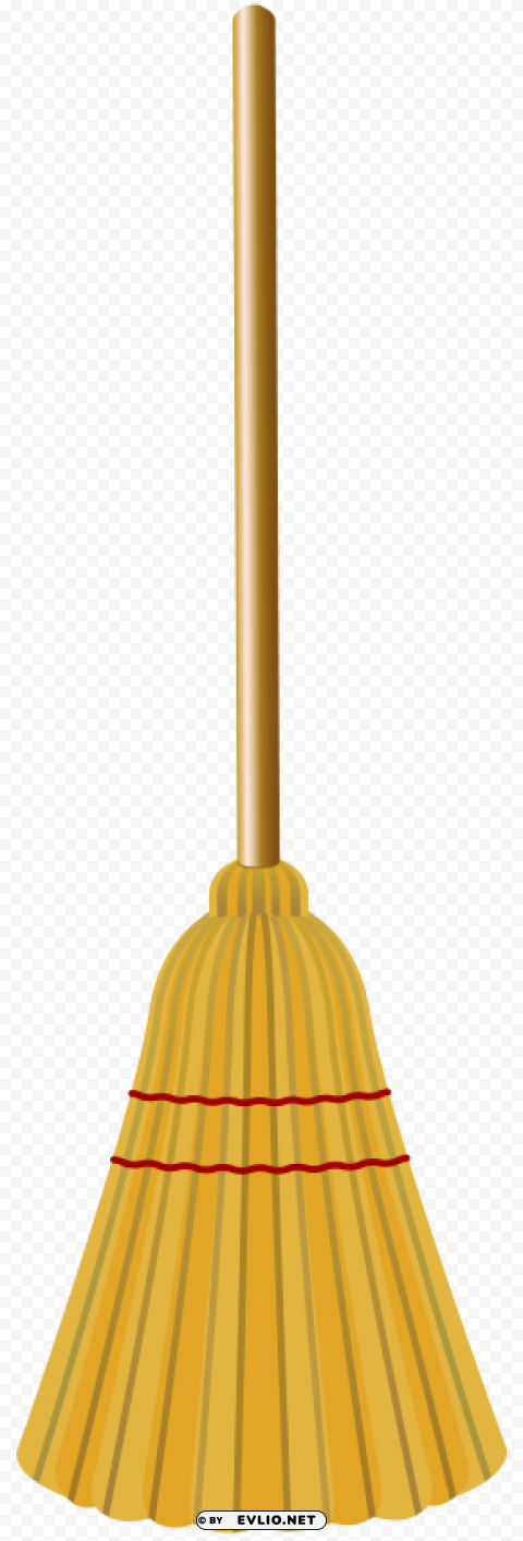 broom image PNG transparent design