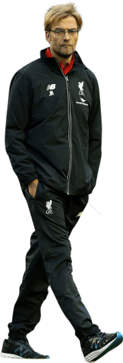 jürgen klopp Isolated Object with Transparent Background PNG