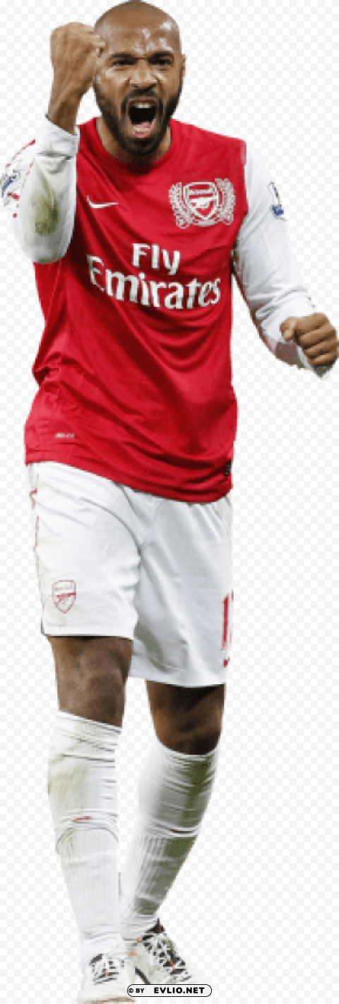 Thierry Henry Clear PNG Pictures Comprehensive Bundle