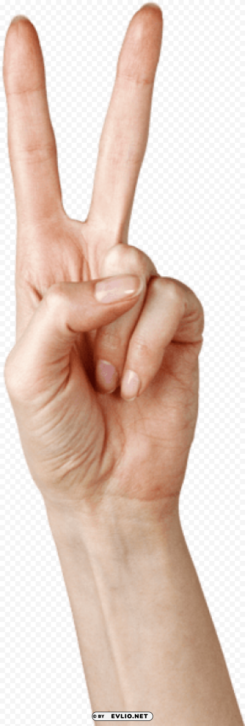 hand two finger PNG images transparent pack