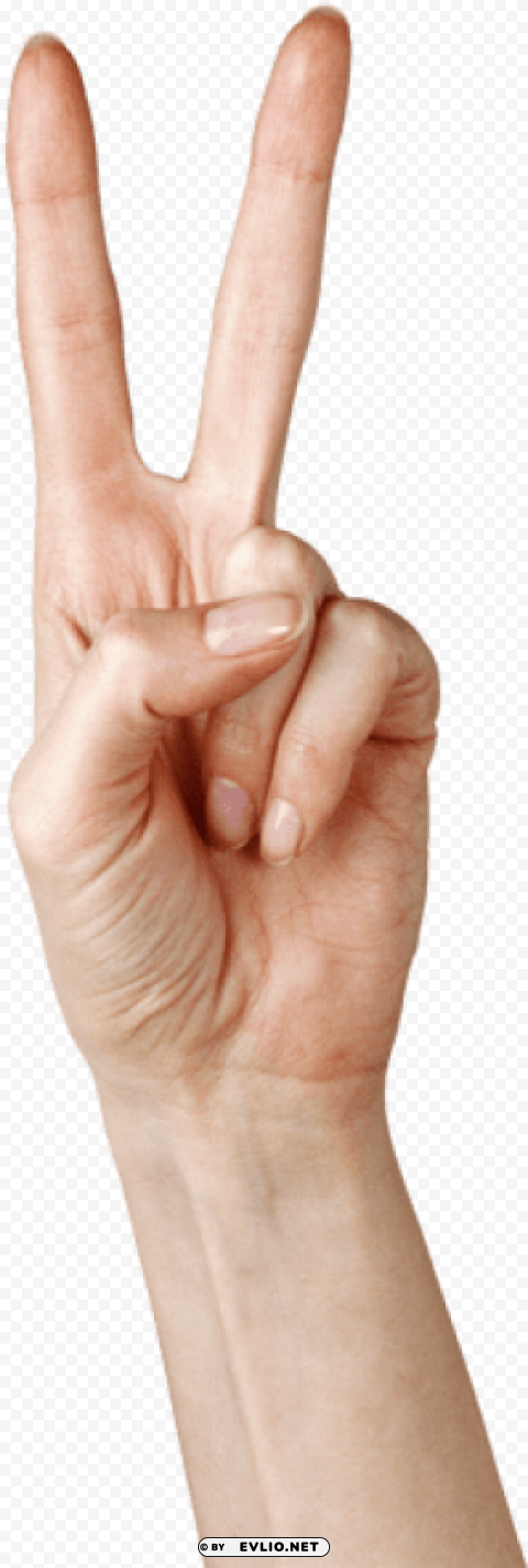 Hand Two Finger PNG Images Transparent Pack