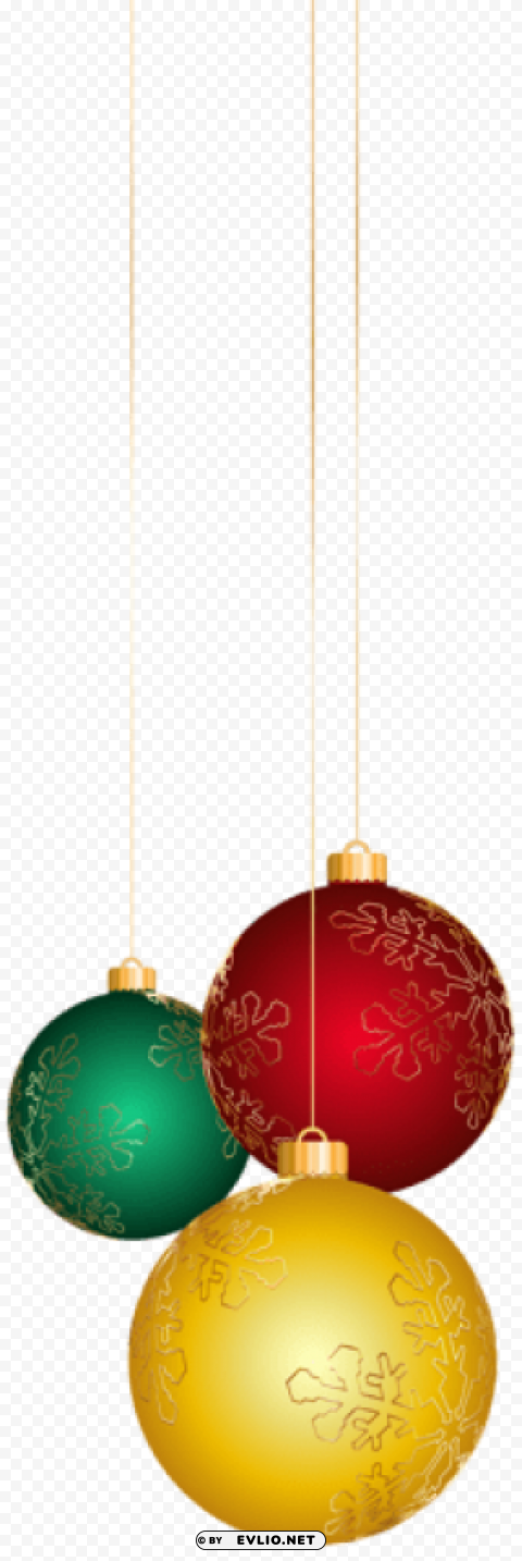 Christmas Balls Free PNG Download