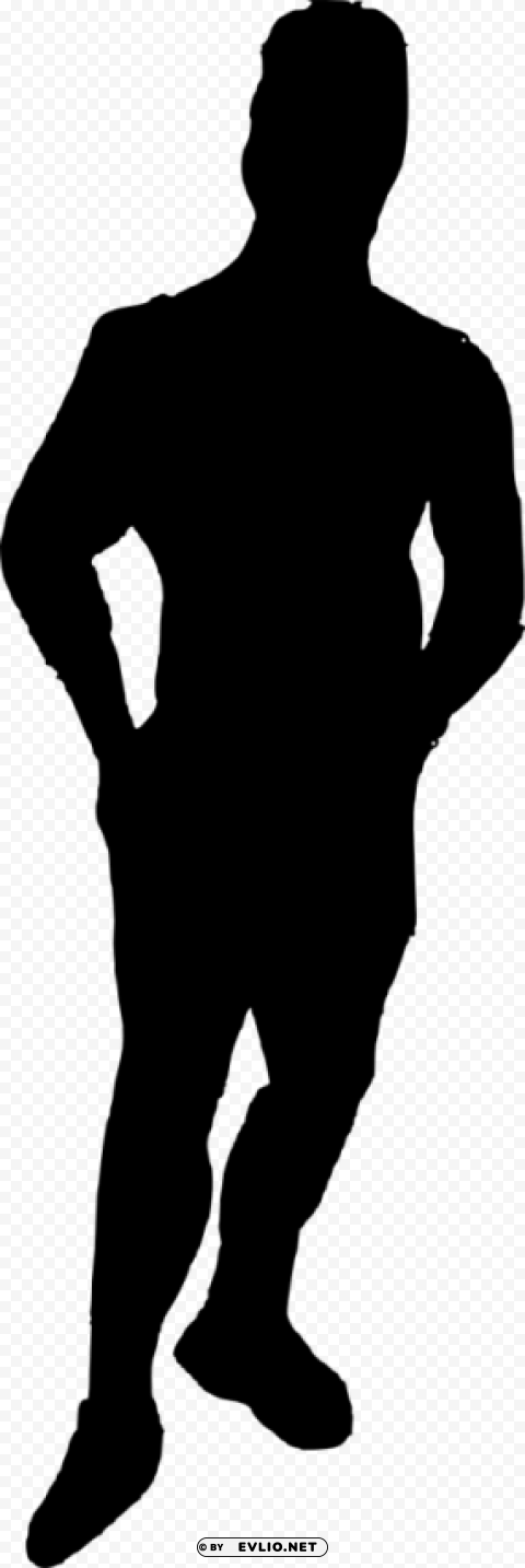 muscle man bodybuilder silhouette PNG images with no background necessary