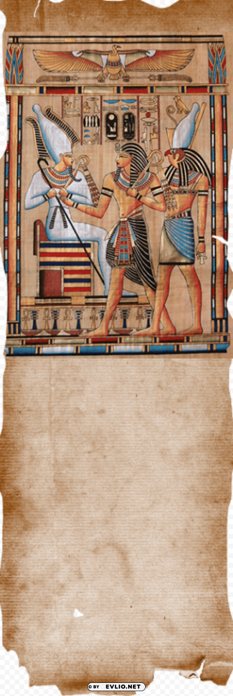 Pharaonic wall HighQuality Transparent PNG Isolated Artwork