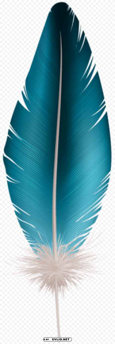 feather blue PNG images with high transparency