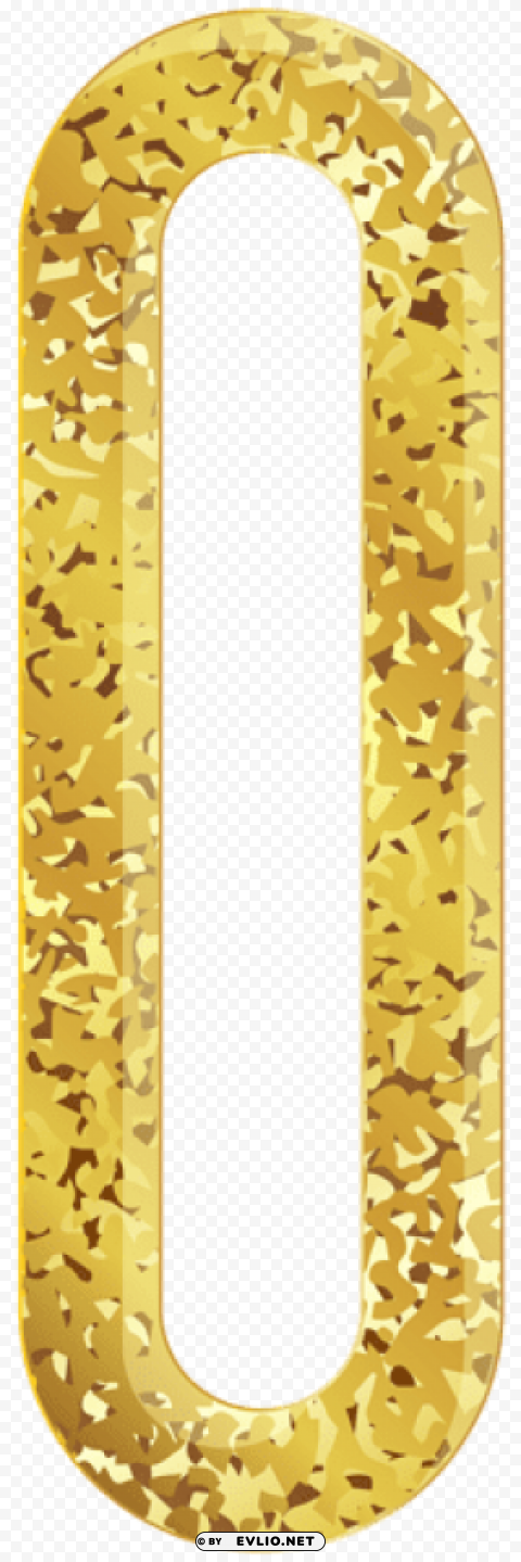 zero gold HighQuality Transparent PNG Object Isolation