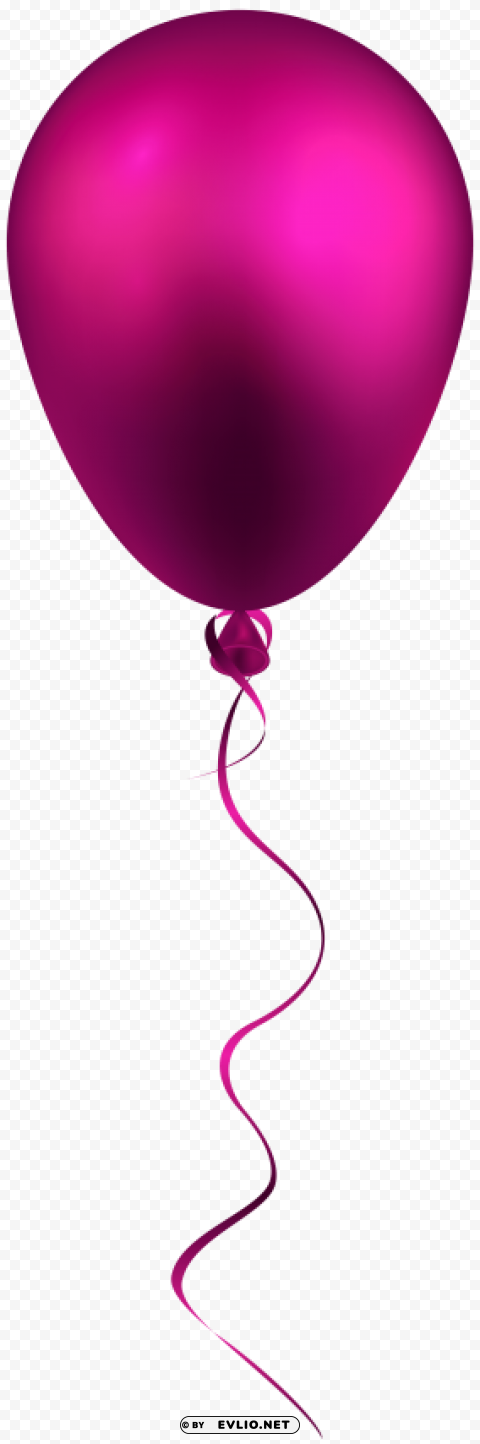 pink balloon PNG Image Isolated with Clear Transparency